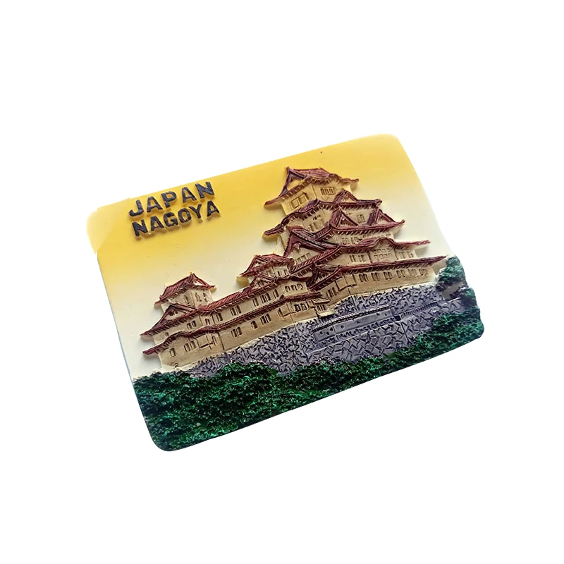 Японский пейзаж Fujiyama магнит на холодильник кухонный домашний декор смола Токио