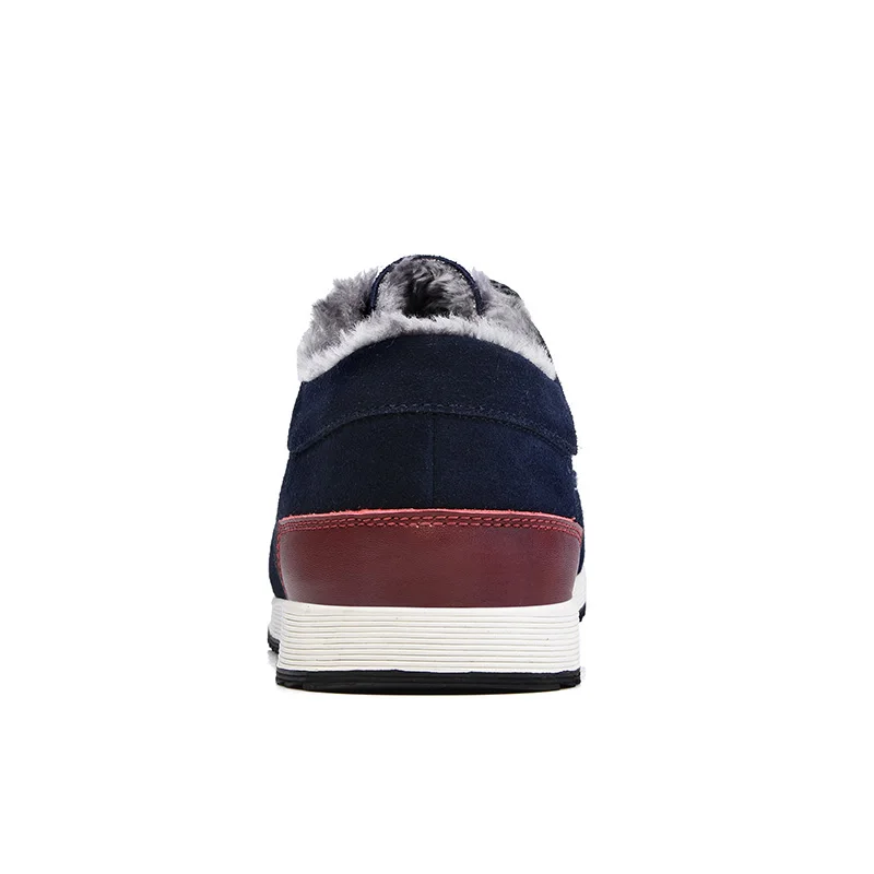 SUROM 2020 Men's Leather Casual Shoes Suede Moccasins Men Loafers Luxury Brand Lace up Male Boat Sneakers flat Krasovki | Обувь