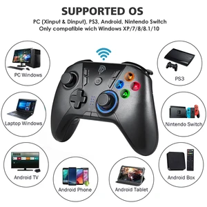 easysmx esm 9110 wireless controller gamepad pc joystick for pc ps3 android phone nintendo switch customized buttons control free global shipping