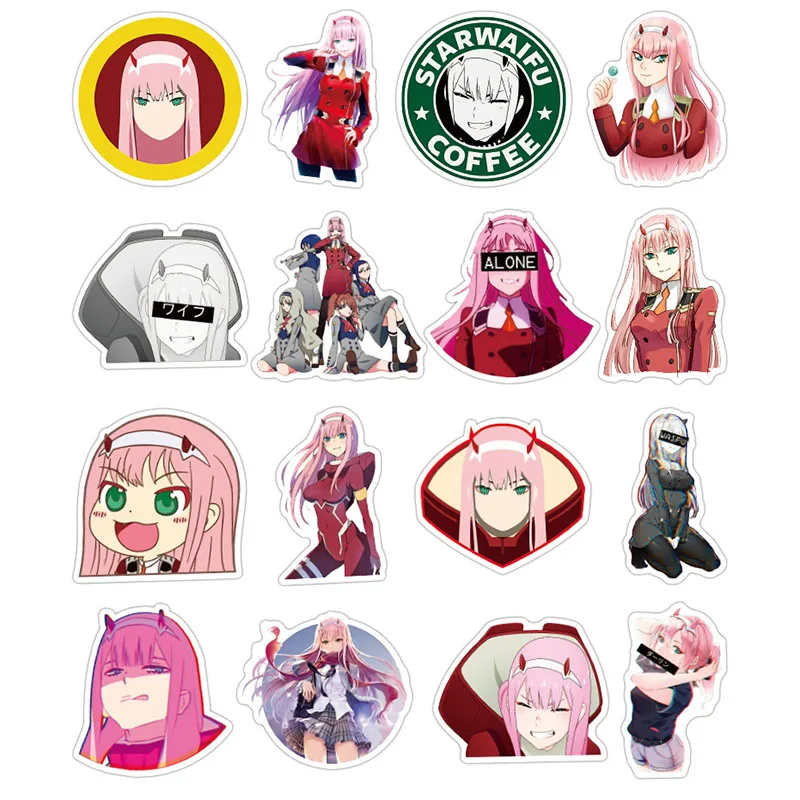 50 шт./компл. аниме дорогой в Фране наклейки аксессуары для косплея реквизит ПВХ