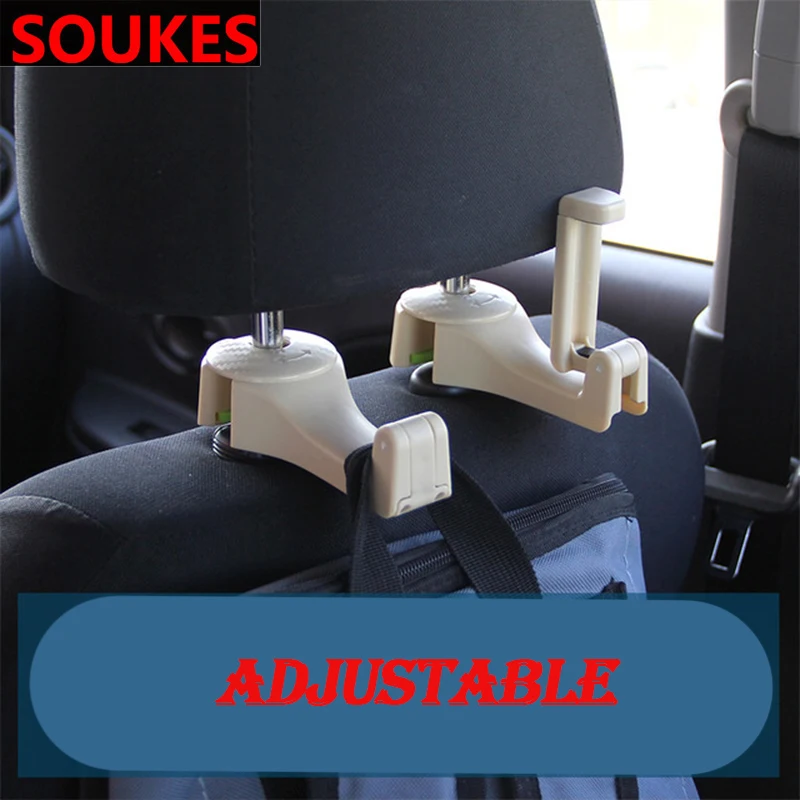 1 шт. Автомобильный держатель для телефона на спинку сиденья крючок вешалка зажим