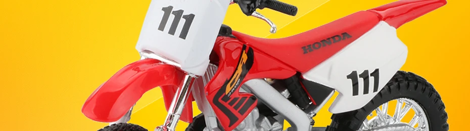 Maisto 1:18 сплав внедорожный мотоцикл модель игрушки CR250R спортивный мотоцикл автомобиль гоночный автомобиль коллекция игрушек для детей подарок