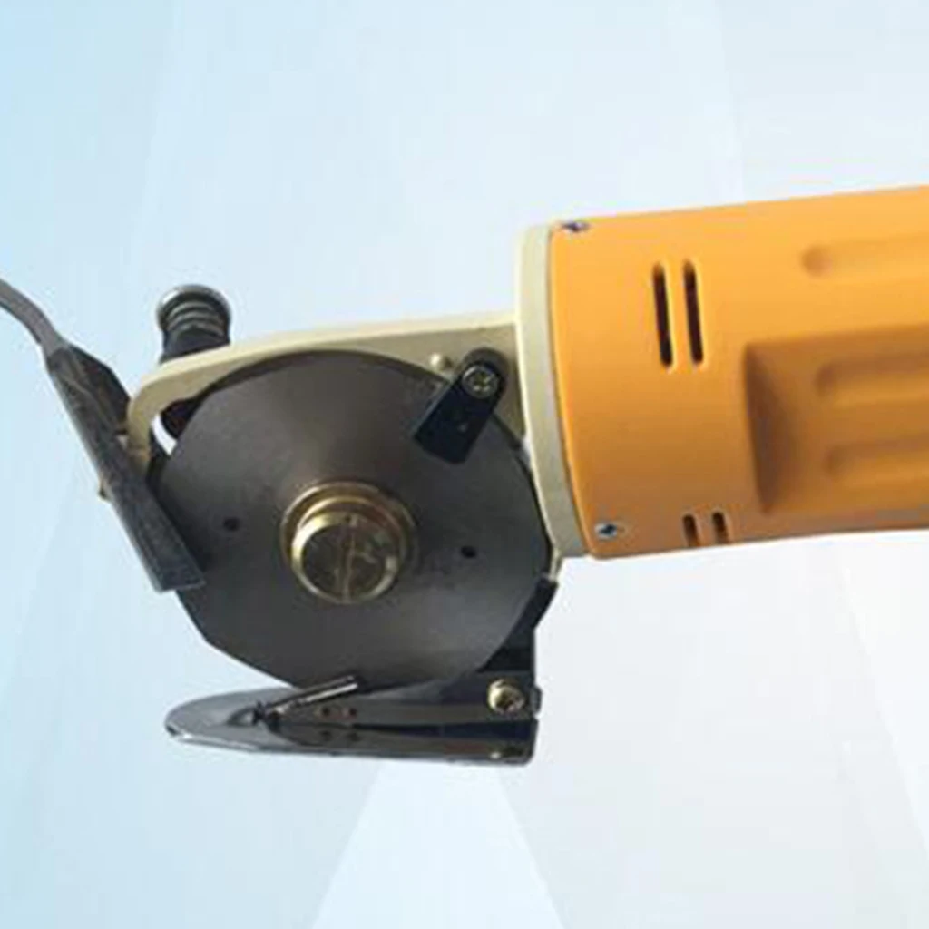 

Electric Rotary Fabric Cutter Scissors Cloth Cutting Machine Cloth Cutter for Multi-Layer Leather Paper with 70mm Diameter Blade