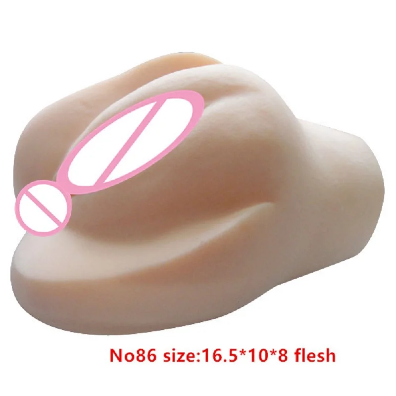6 размер силиконовая Мужская киска чашка мастурбатор 3D огромная задница Анальная
