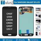 ЖК-дисплей Amoled для SAMSUNG GALAXY S5 G900, ЖК-дисплей с сенсорным экраном и дигитайзером G900F G900M для Samsung S5, ЖК-экран с подсветкой