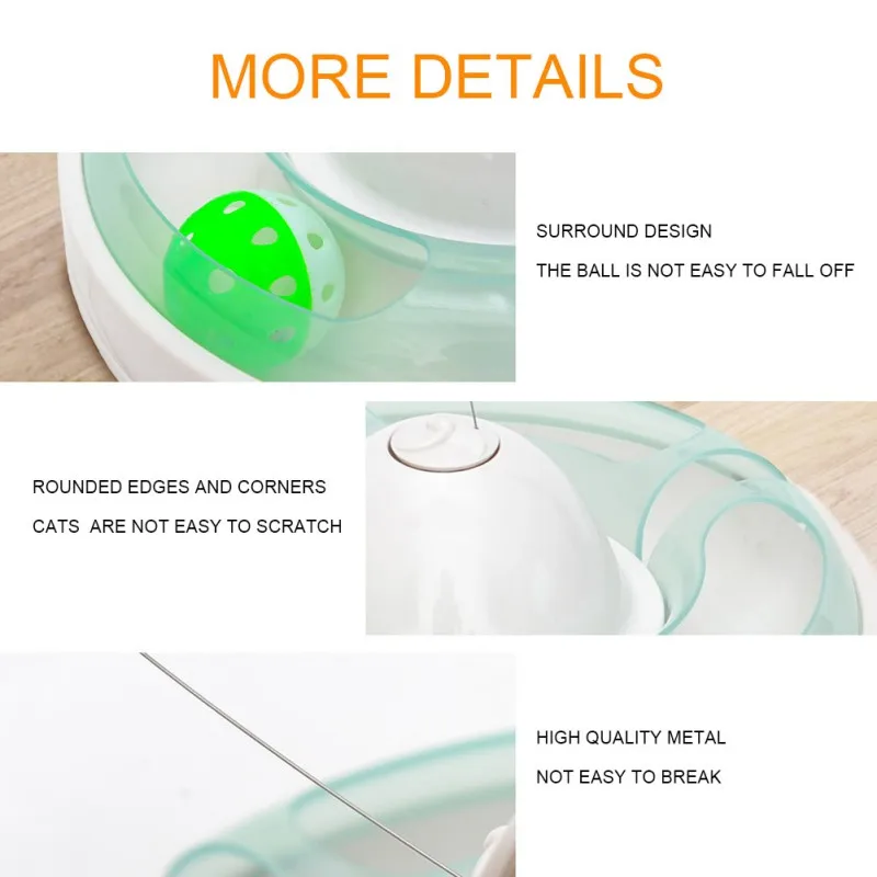 

Pet Interactive Feather Toys For Cat Boredom Self-raising Electric Butterfly Cat Teasing Stick Fun Turntable Ball Cat Toy