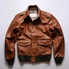 3032 г., RockCanRoll, высококачественное пальто из натуральной коровьей кожи, стильная прочная винтажная куртка A2
