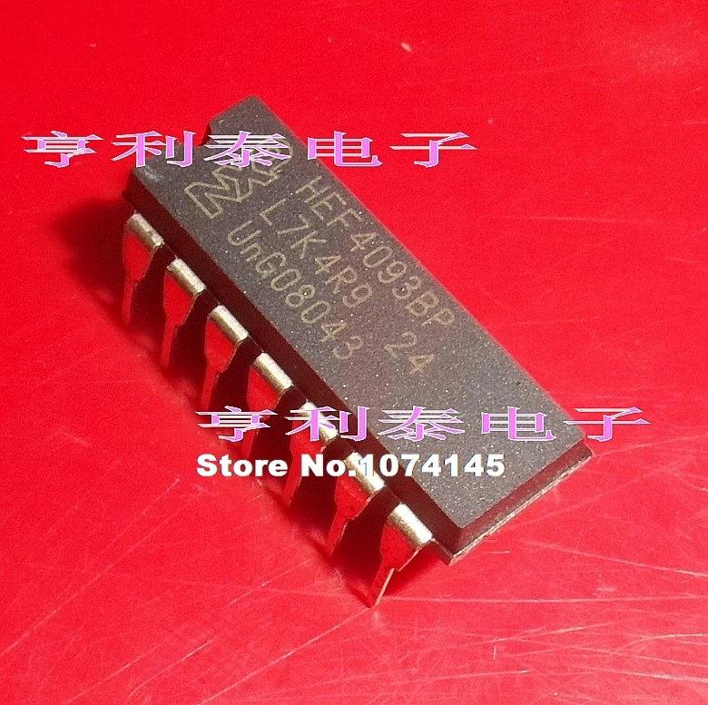 

10pcs/lot HCF4093BE HEF4093BP CD4093BCN -