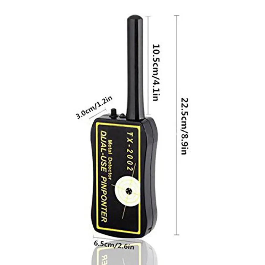 

High Sensitivity Handheld Metal Detector Dual-use Metal Pinpointer Detector Finder Waterproof Probe Shaft Sheath TX-2002