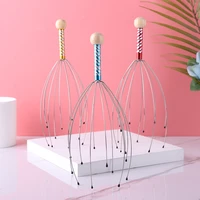 the head massager octopus claw massager tool relax body head massager skin relaxing hand massage pain relief head caree tool