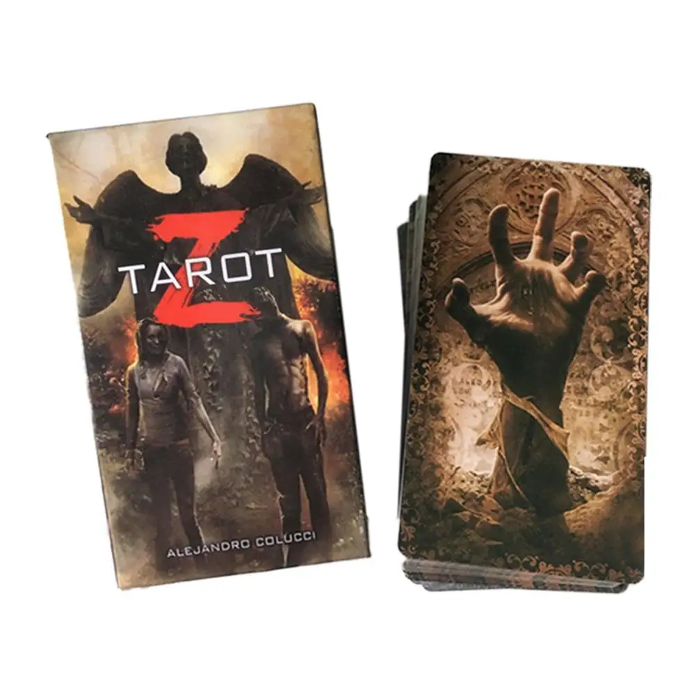 Z-образные настольные игры карты гадания Fate Tarot Игральные развлечения 78-карты |
