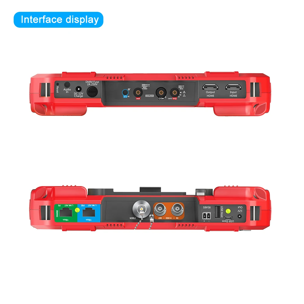Тестер для IP камер тестер систем видеонаблюдения 4k AHD CCTV IPC с портом POE