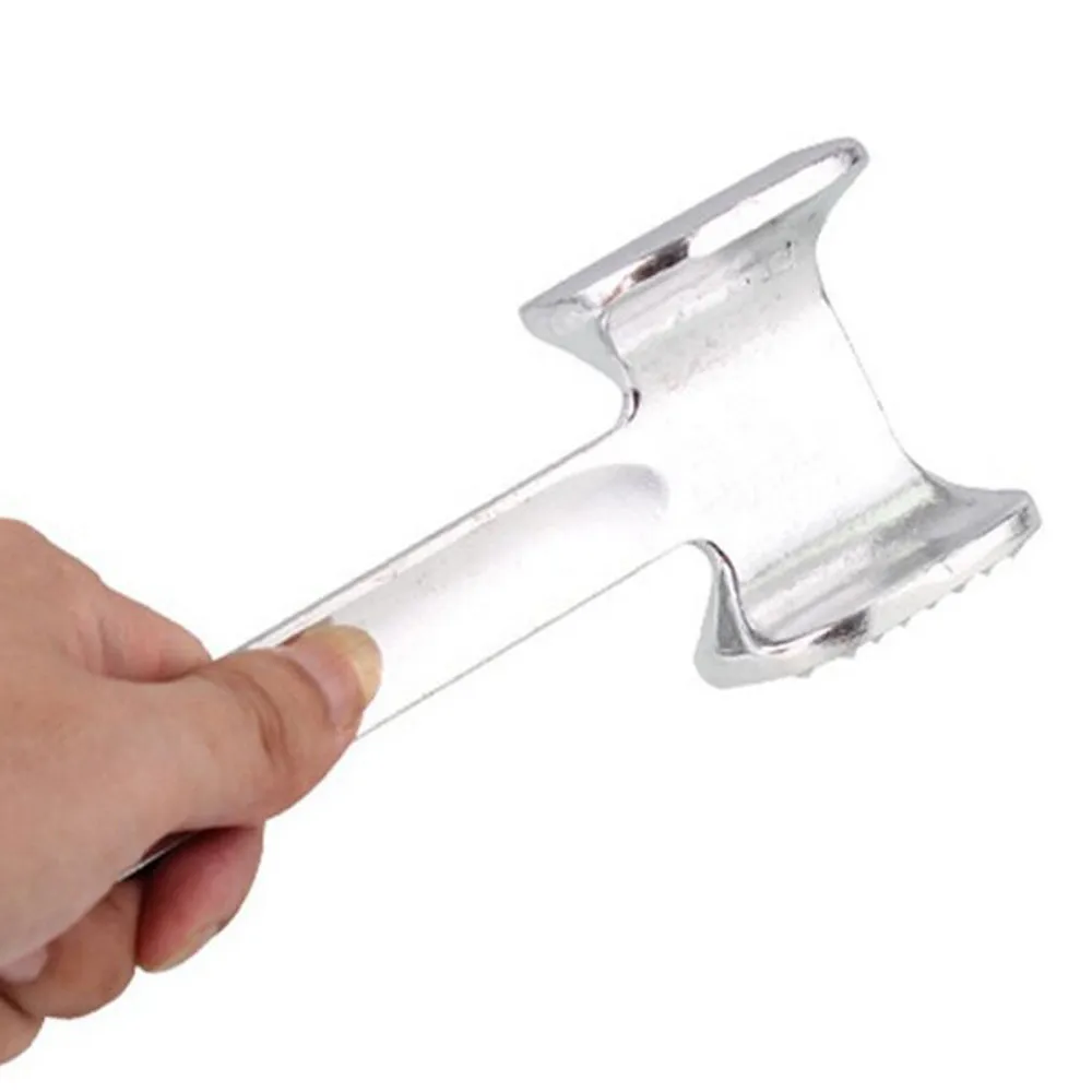 19.5cm Two Sides Aluminum Meat Hammer Mallet Beef Chicken Steak Beefs Porks Loose Tenderizers Pounders Knock-sided | Дом и сад