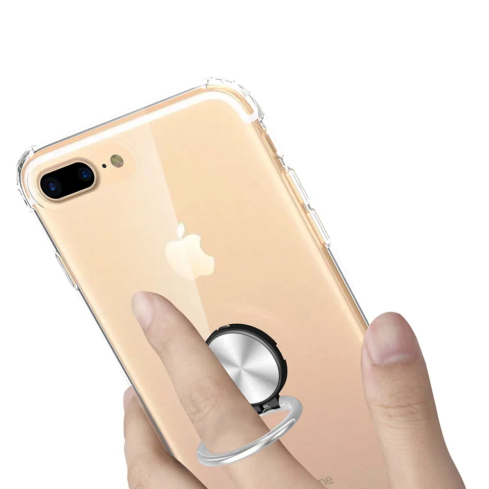 Односенсорный эластичный магнитный чехол-кольцо для телефона iPhone XR 8 7 6 6S Plus