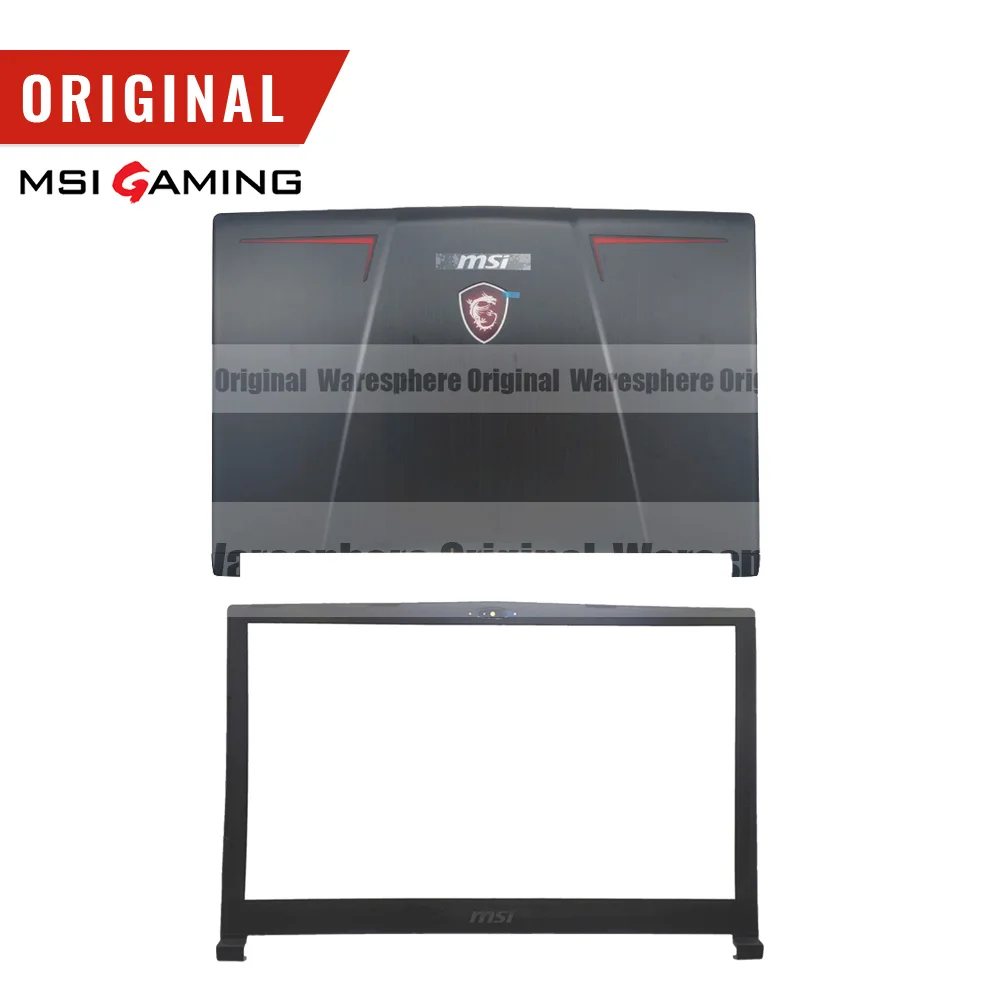Both AB ЖК-Дисплей задняя Передняя панель для MSI GP63 GP63VR MS-16P4 MS-16P5 3076P5A221 черный - Цвет: Both AB