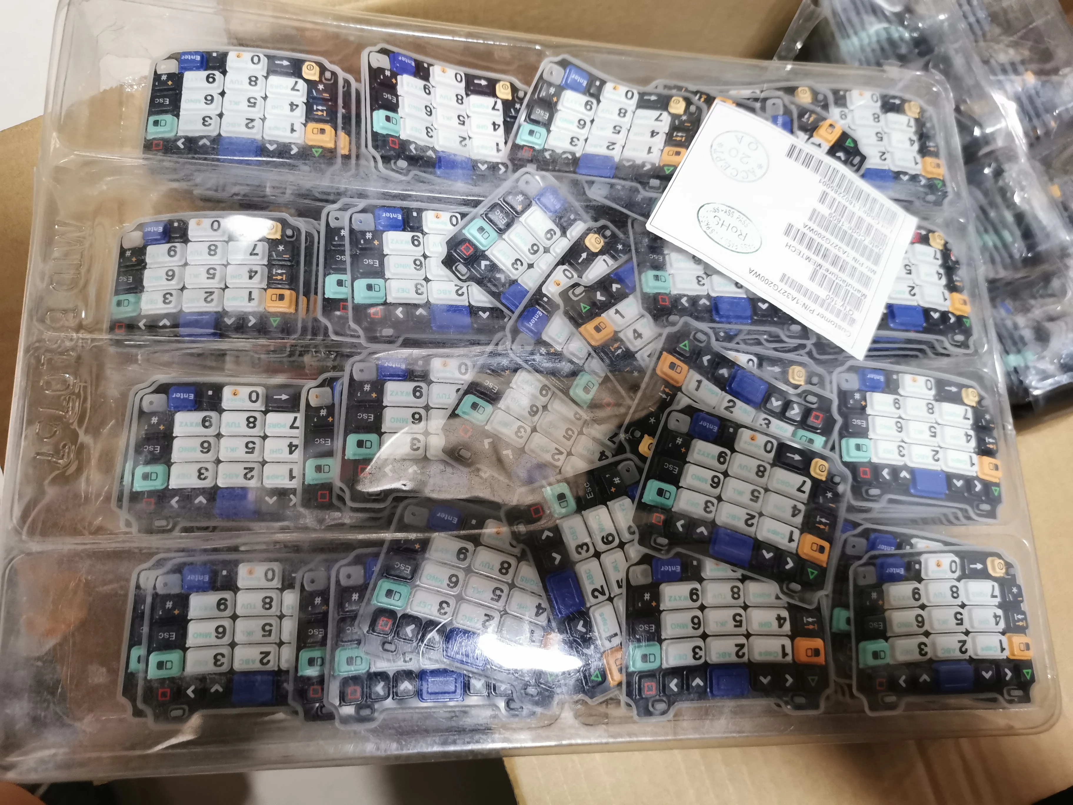 10PCS CN51 Button For Intermec CN51AN1KC0CA2000 NUMERIC Scanner | Scanners