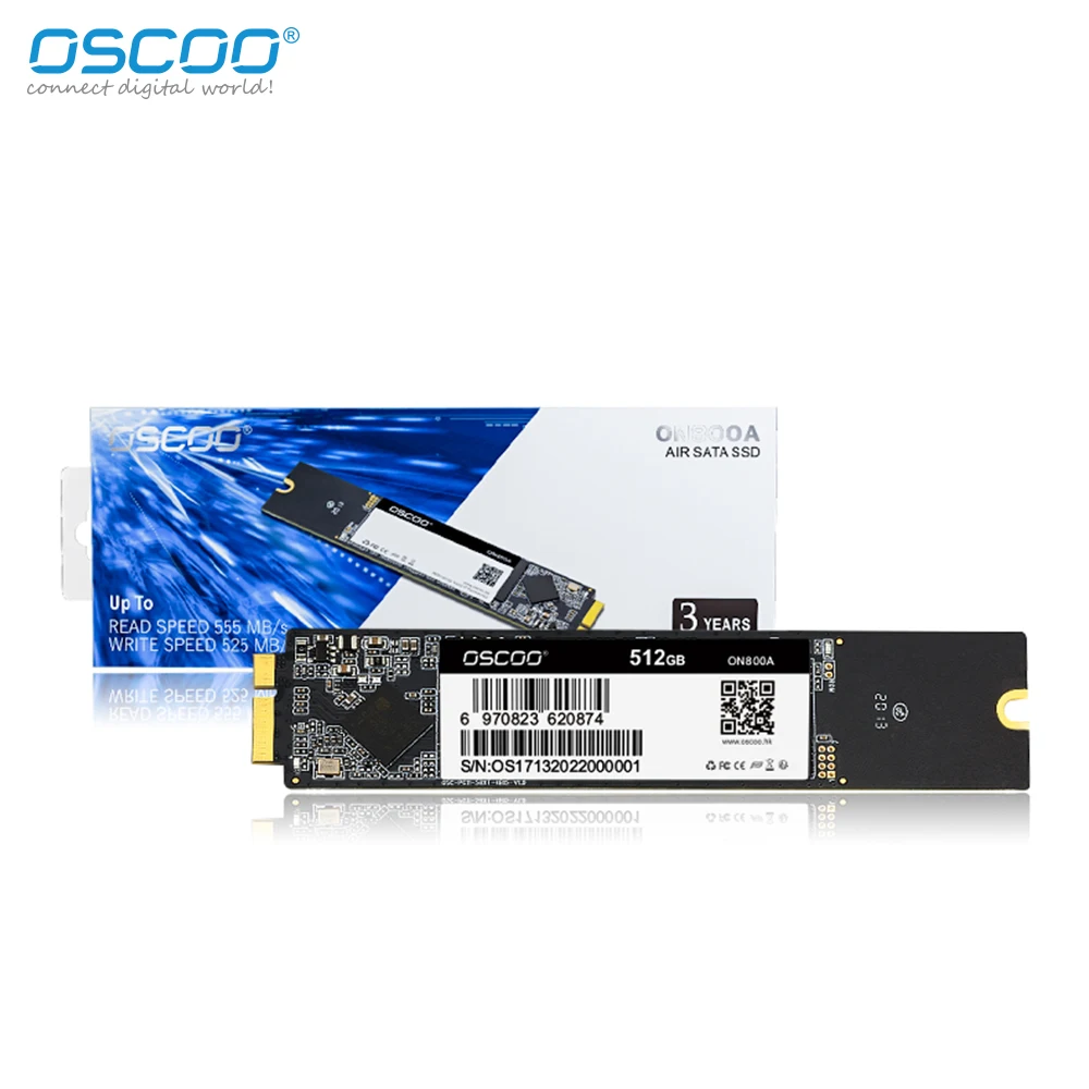 Твердотельный накопитель OSCOO SSD для Apple Macbook Air A1370 A1369 2010 2011 дюйма дешевый