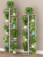 8 tier 9 potted plant stand multiple flower pot holder shelves planter rack storage organizer display for indoor garden balcony