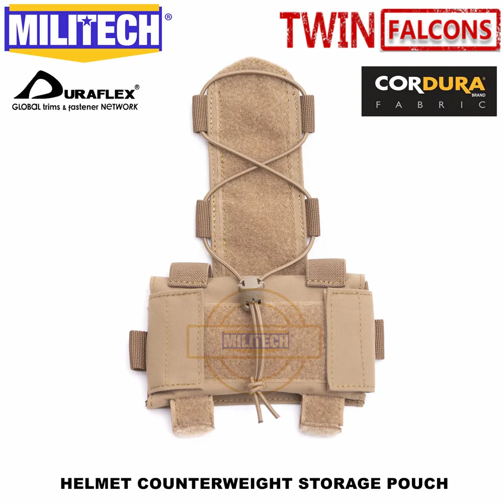 MILITECH TWINFALCONS TW Шлем Счетчик веса сумка для хранения TN VC сумка для хранения Тактическая Военная NVG счетчик веса сумка