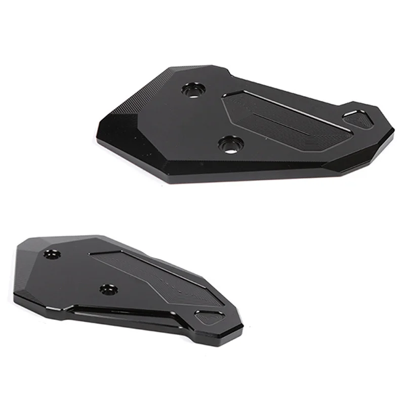 Мотоцикл CNC алюминиевый сплав подножка подставка для ног педаль Защитная крышка