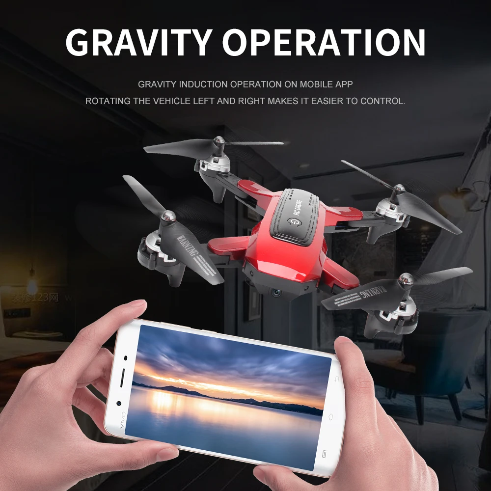 квадрокоптер lozenge hj38 складной с gps wi
