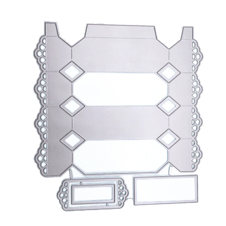 2019 новые вырезанные штампы милая коробка для конфет металлические рельефная