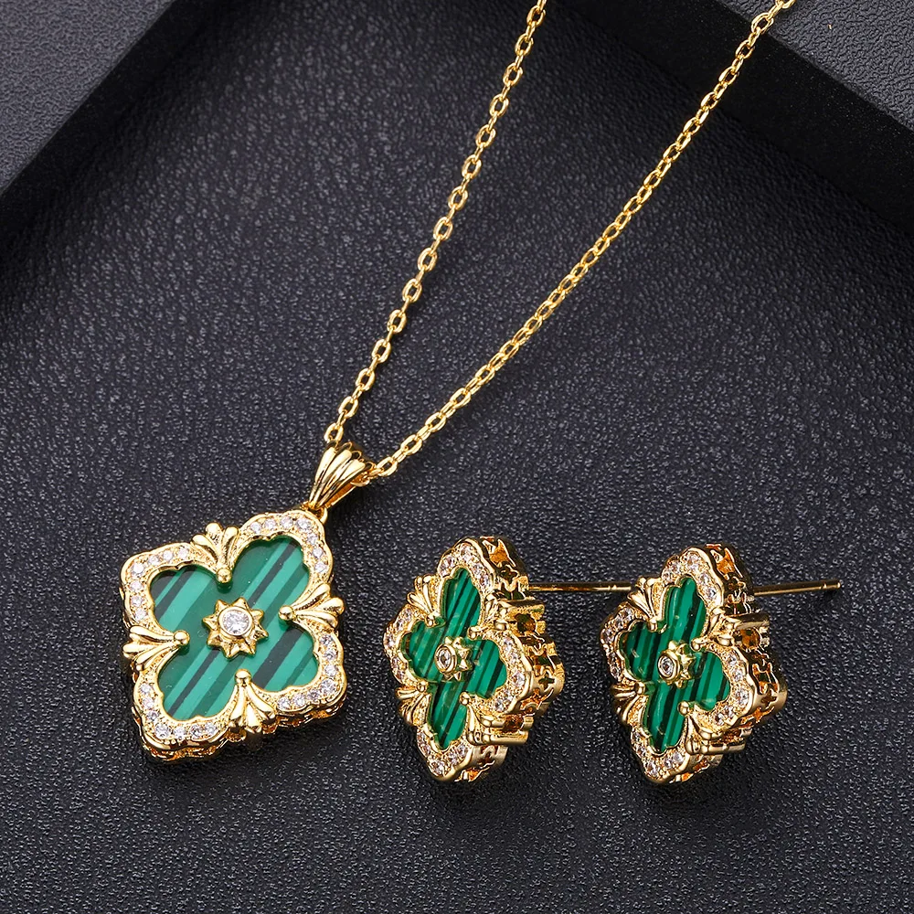 Ювелирные наборы jankelly в африканском стиле для невесты из 2 предметов с фианитами