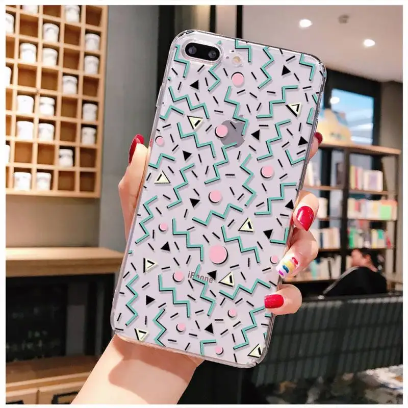 

Yinuoda Retro Geometric Shape Phone Case For iPhone X XS MAX 6 6s 7 7plus 8 8Plus 5 5S SE 2020 XR 11 11pro max