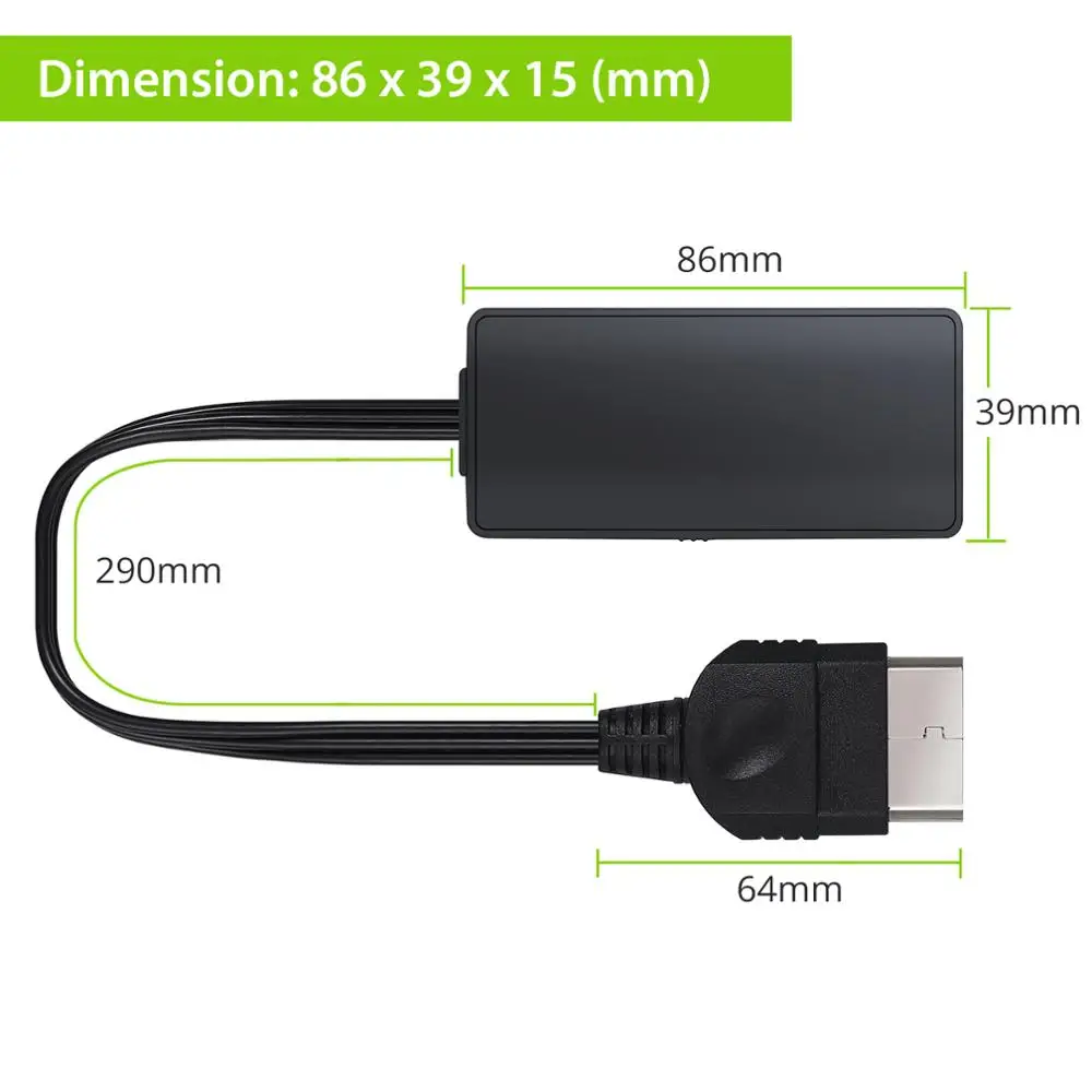 Neoteck для оригинального Xbox к HDMI совместимый адаптер конвертер Поддержка 1080P/720P с