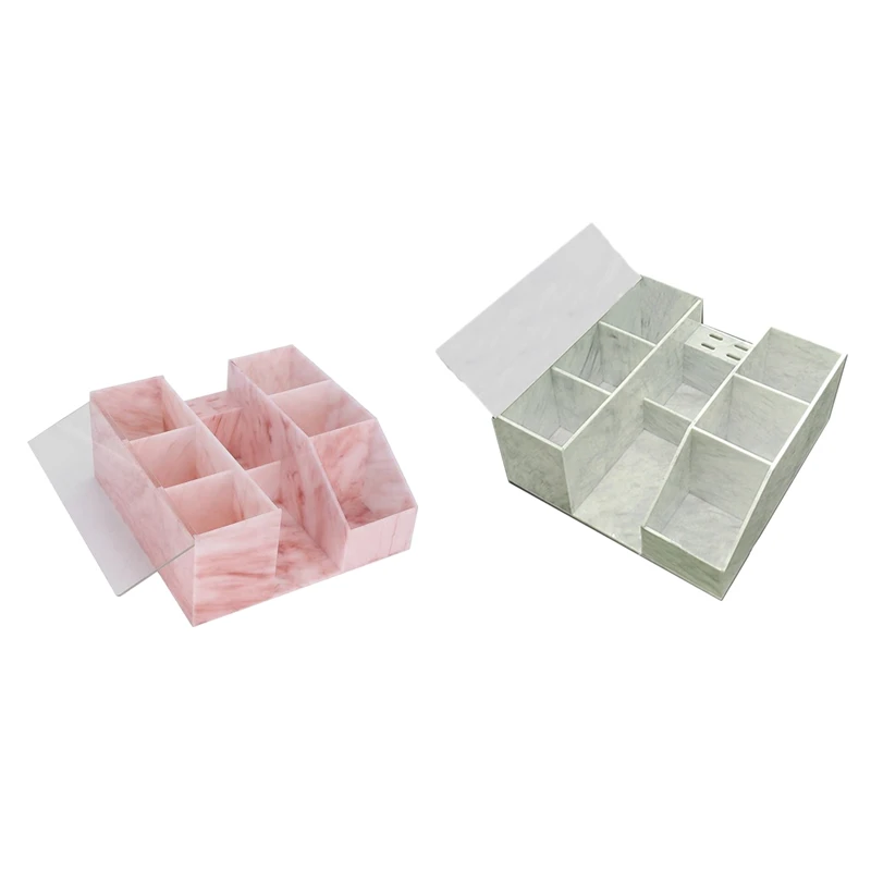 

Makeup Organizer Eyelash Extension Supplies Storage Display Box With Tweezer Holder Stand Makeup Brush Organizer