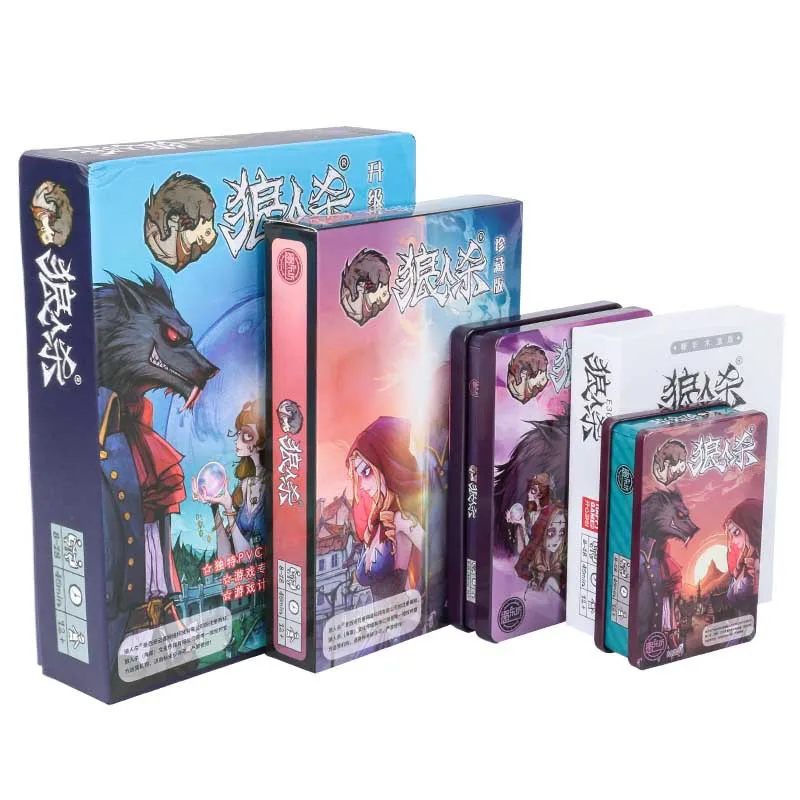 

Entertainment Board Games Card Werewolf Warfare Card Series 2019 Official Special Edition Waterproof PVC Werewolf Warfare Card