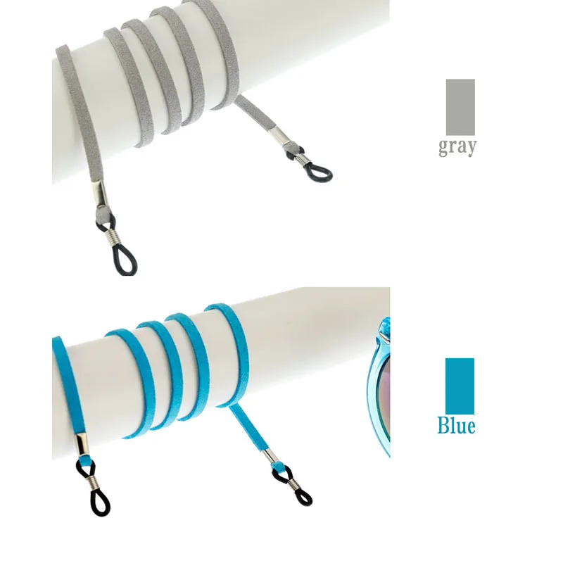 Новые Красочные Плетеные солнцезащитные очки из искусственной кожи Ремешки