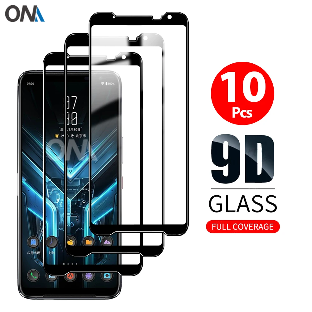 10 шт./Лот оптовая продажа Защита экрана для ASUS ROG Phone 3 ZS661KS закаленное стекло