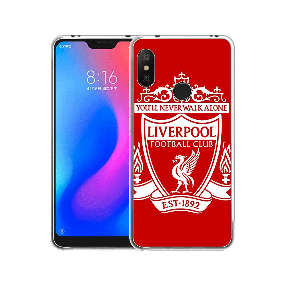 EST 1982 мобильный чехол для телефона для Xiaomi Redmi Note 4 4X5 5A 6 7 8 Pro Чехол Liverpool FC защитный корпус милый