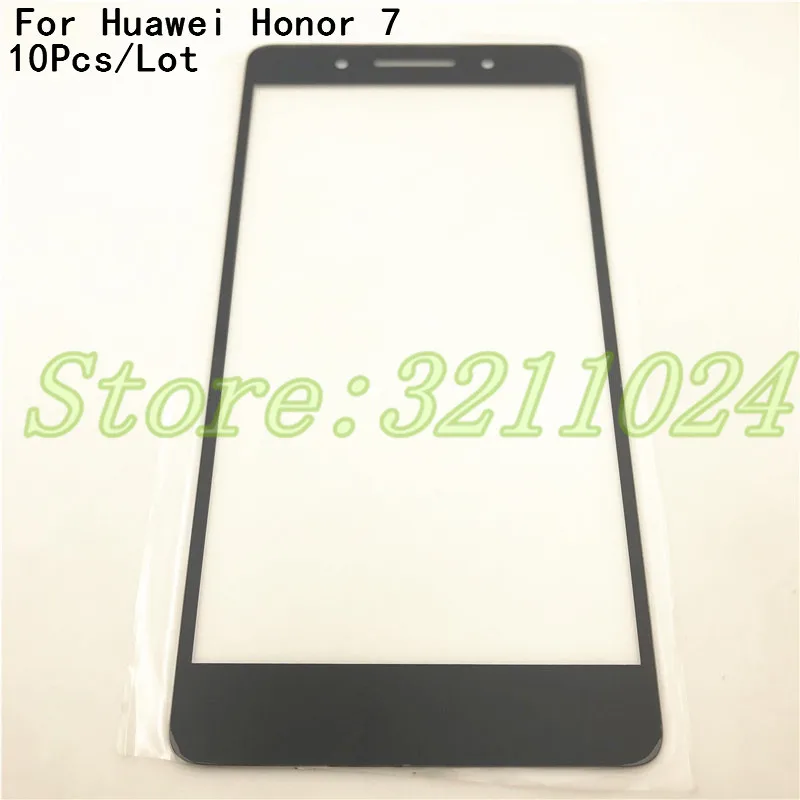 10 шт./лот высшее качество 5 2 дюймов для Huawei Honor 7 сенсорный экран стеклянный