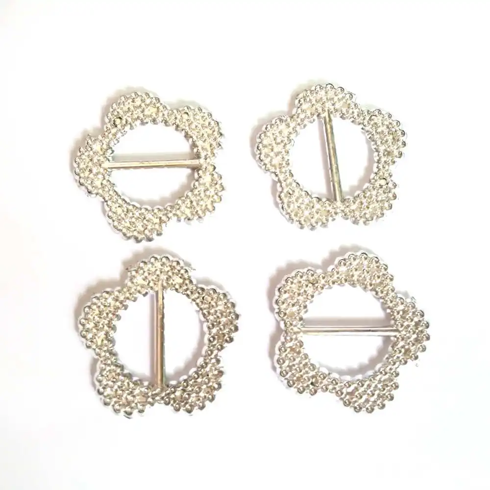 50 шт. серебристая металлическая лестница замок скользящие пряжки для рюкзака