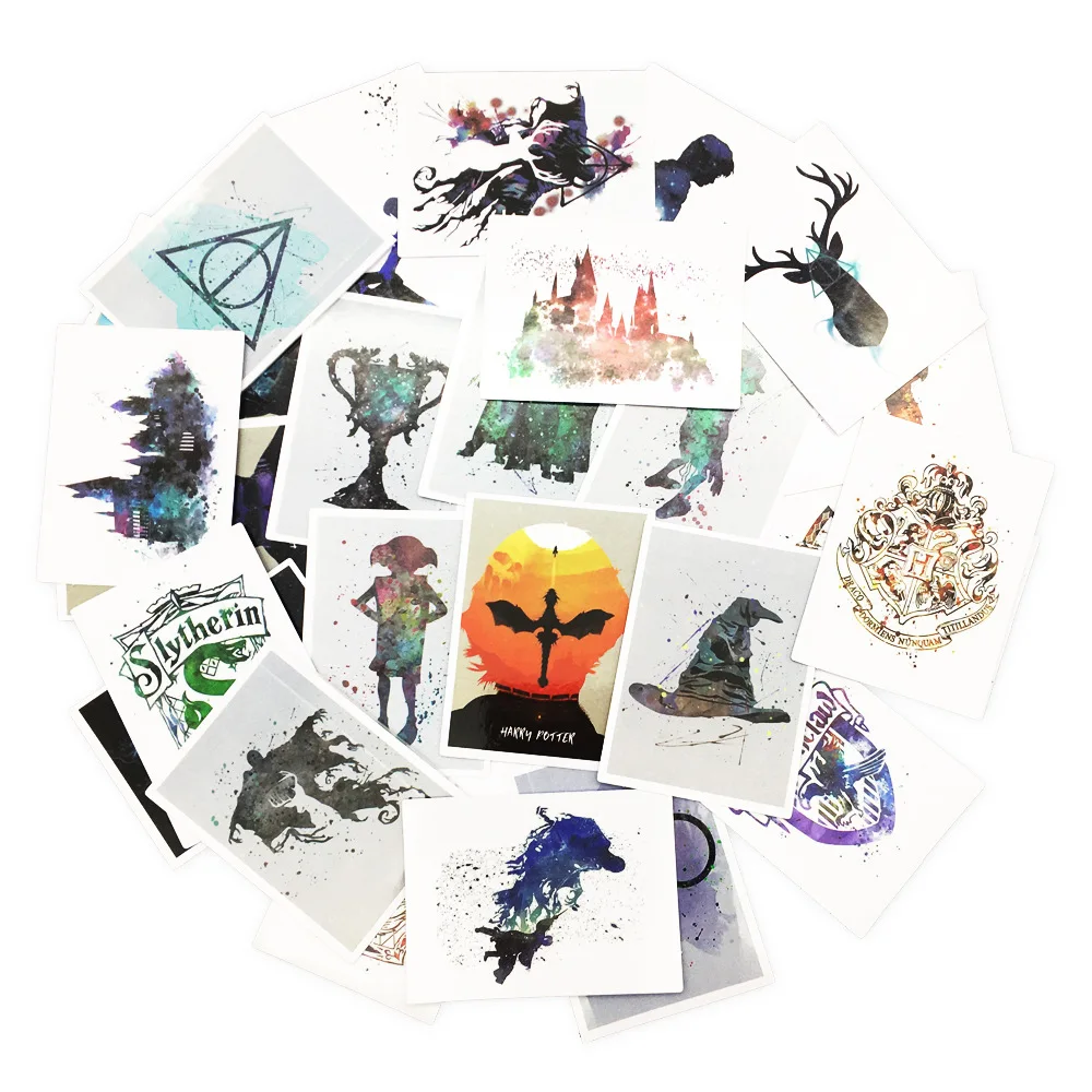 25 шт. водонепроницаемый мультяшный стикер для багажа скейтборда телефона