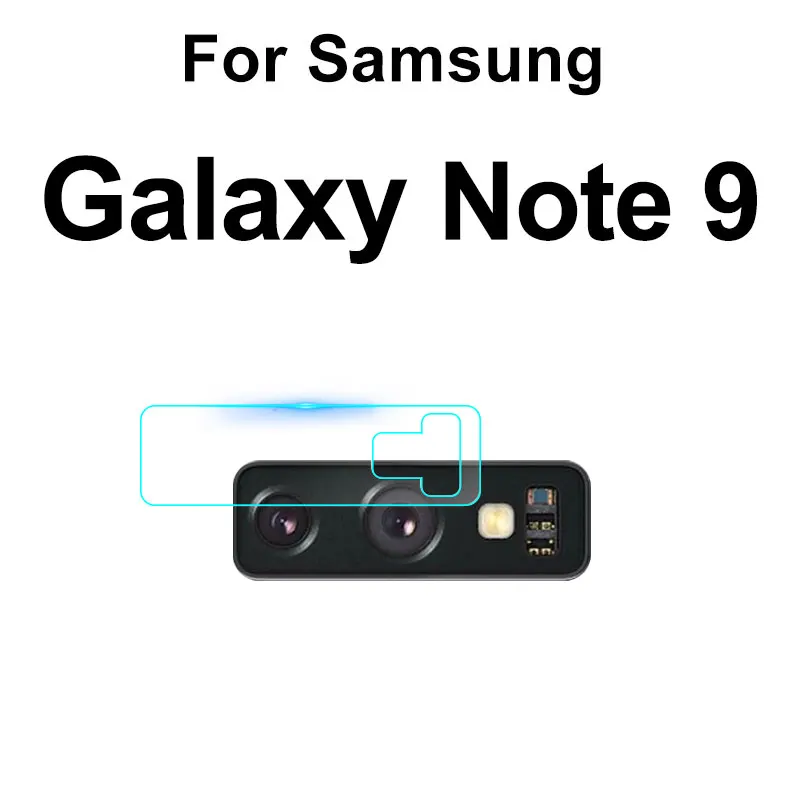 Galaxy Note 9 Для samsung Galaxy S10 S10e S9 Plus Note 10 8 9 задняя камера объектив полное покрытие закаленное стекло Защита экрана для A30 A40 A50 A70 - Цвет: Galaxy Note 9