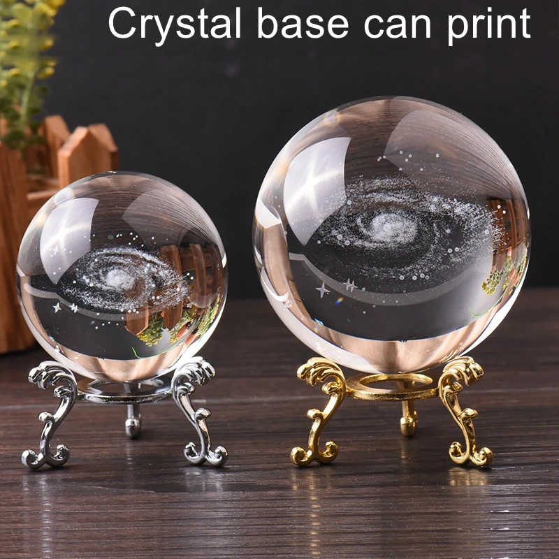 Астрономический 3D шарик с солнечной системой Планетарная модель кристаллами