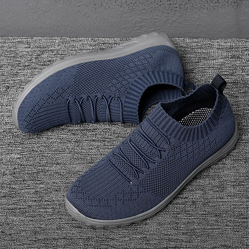 Womens Lightweight Shoes Breathable Mesh Sport Gym Sneakers Slip-On Comfortable Walking Shoes Ladies Shoes Soft Sole Flats