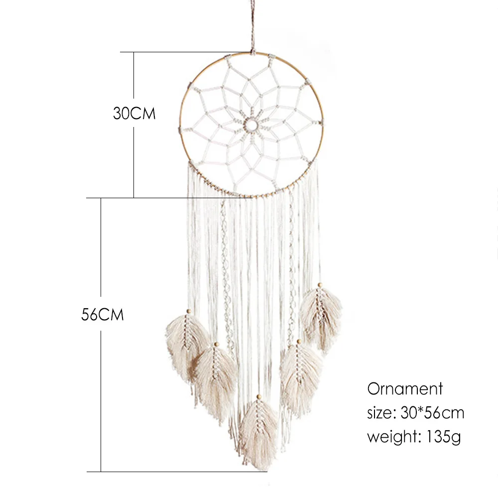 

Room Decoration Wall Hanging Ornaments Props Children Room Handmade Woven Cotton Rope Rainbow Cuerda de algodon paredwall tisse