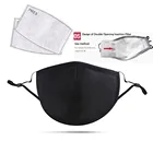 20 шт., хлопковые маски Pm2.5 с активированным углем для рта, Моющиеся Многоразовые Дышащие маски для лица, тушь для ресниц