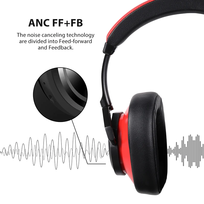 Bluedio T6 наушники с активным шумоподавлением Беспроводные Bluetooth V4.2 микрофоном