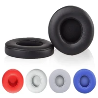 2pcs replacement earpads cover cushion earmuff for solo 2 3 wireless headphone