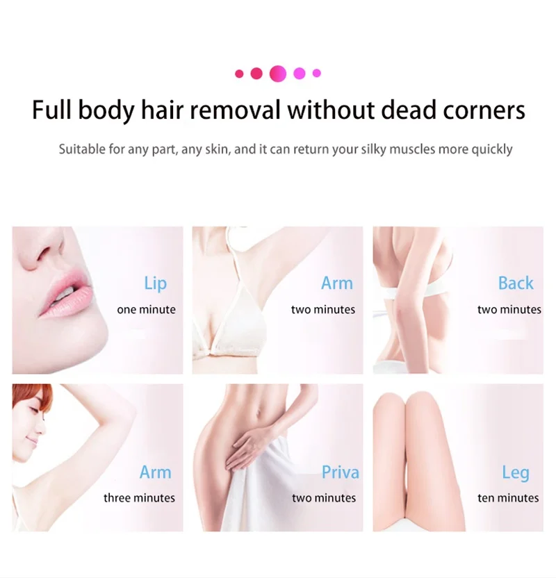 Портативное IPL лазерное устройство для удаления волос перманентное удаление