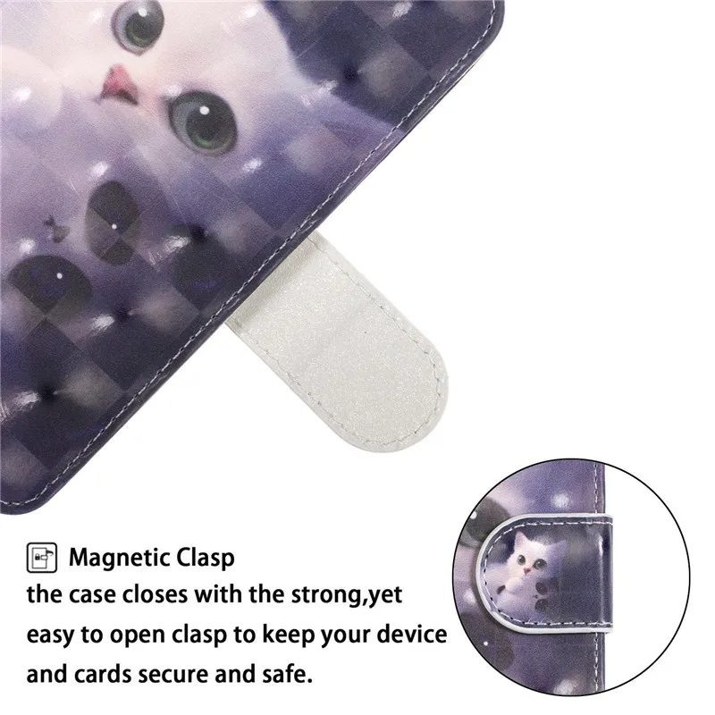 Чехол P20 P30 Mate20 Lite Pro P Smart 2019 для пар простой кожаный чехол-книжка с бумажником Huawei