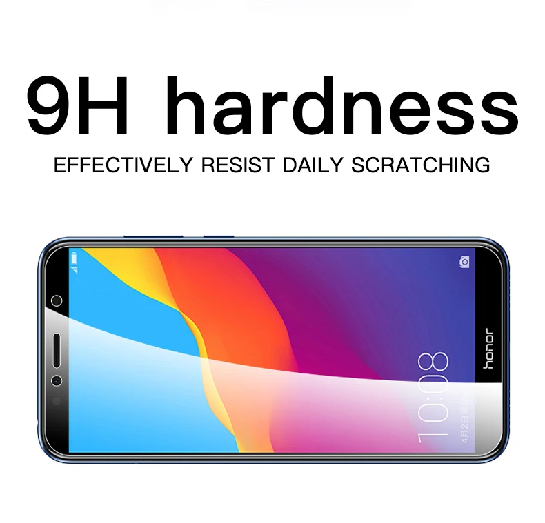 3 шт полное покрытие из закаленного стекла для huawei Honor 9 10 Lite 10i 20 Pro 7A 5,45 7C 5,7 7X Защитная пленка для экрана
