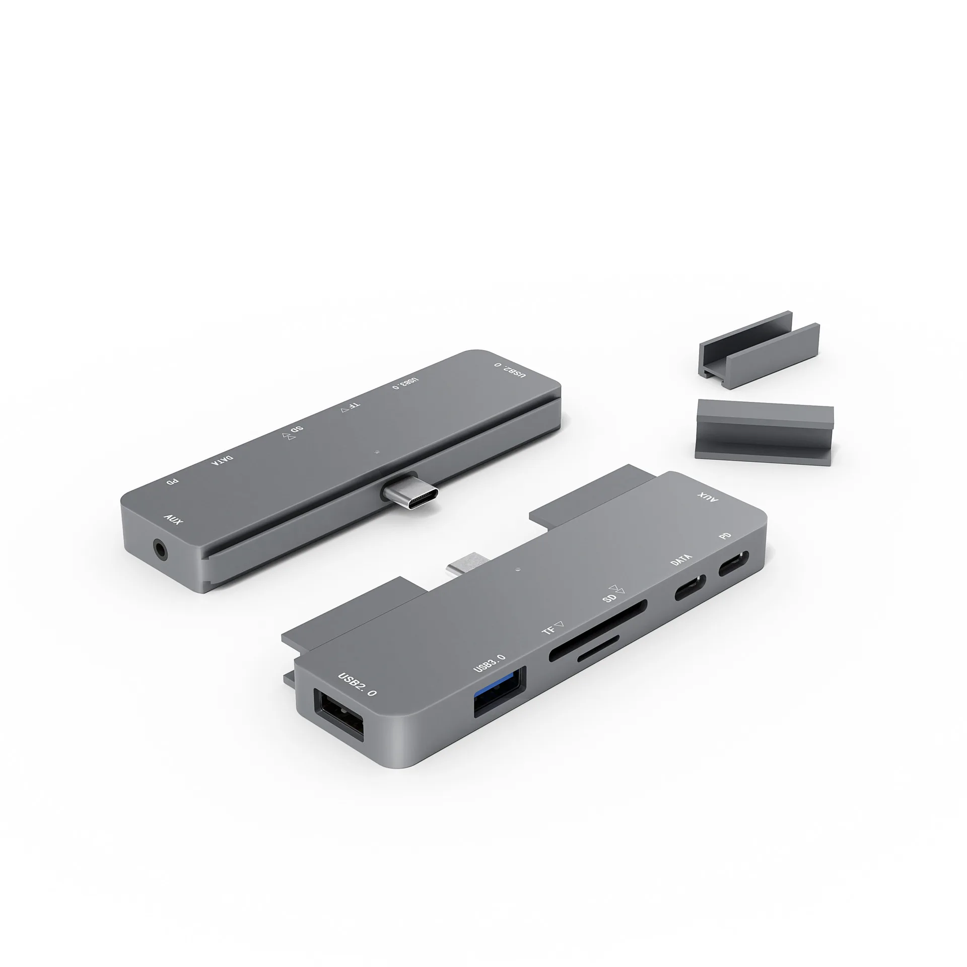 Otg Док станция Type C 4 в 1 7 для iPad Pro Macbook Surface Galaxy S9 переключатель на HDMI аудио 3 5 мм