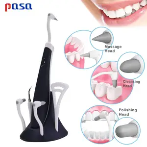 Электрический ультразвуковой ластик для зубов, средство для удаления пятен и зубного налета, вибрирующий стоматологический инструмент для отбеливания зубов, инструмент для очистки, одонтология