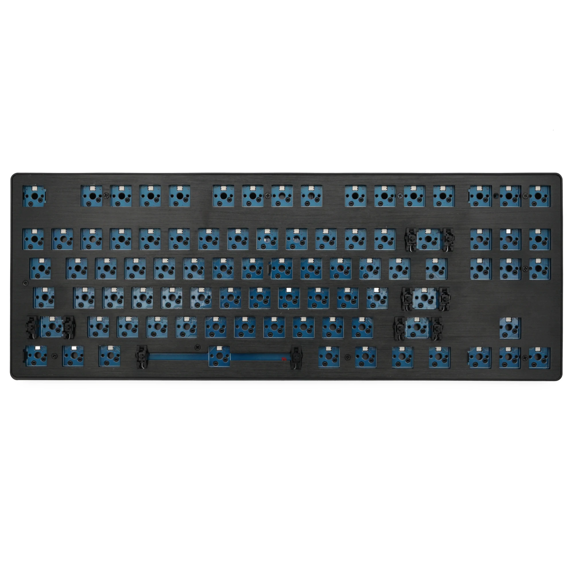 

Набор механической клавиатуры Duck xs87, 87 клавиш, 80% TKL, популярный заменяемый переключатель, световой эффект, RGB-переключатель, светодиодное пр...